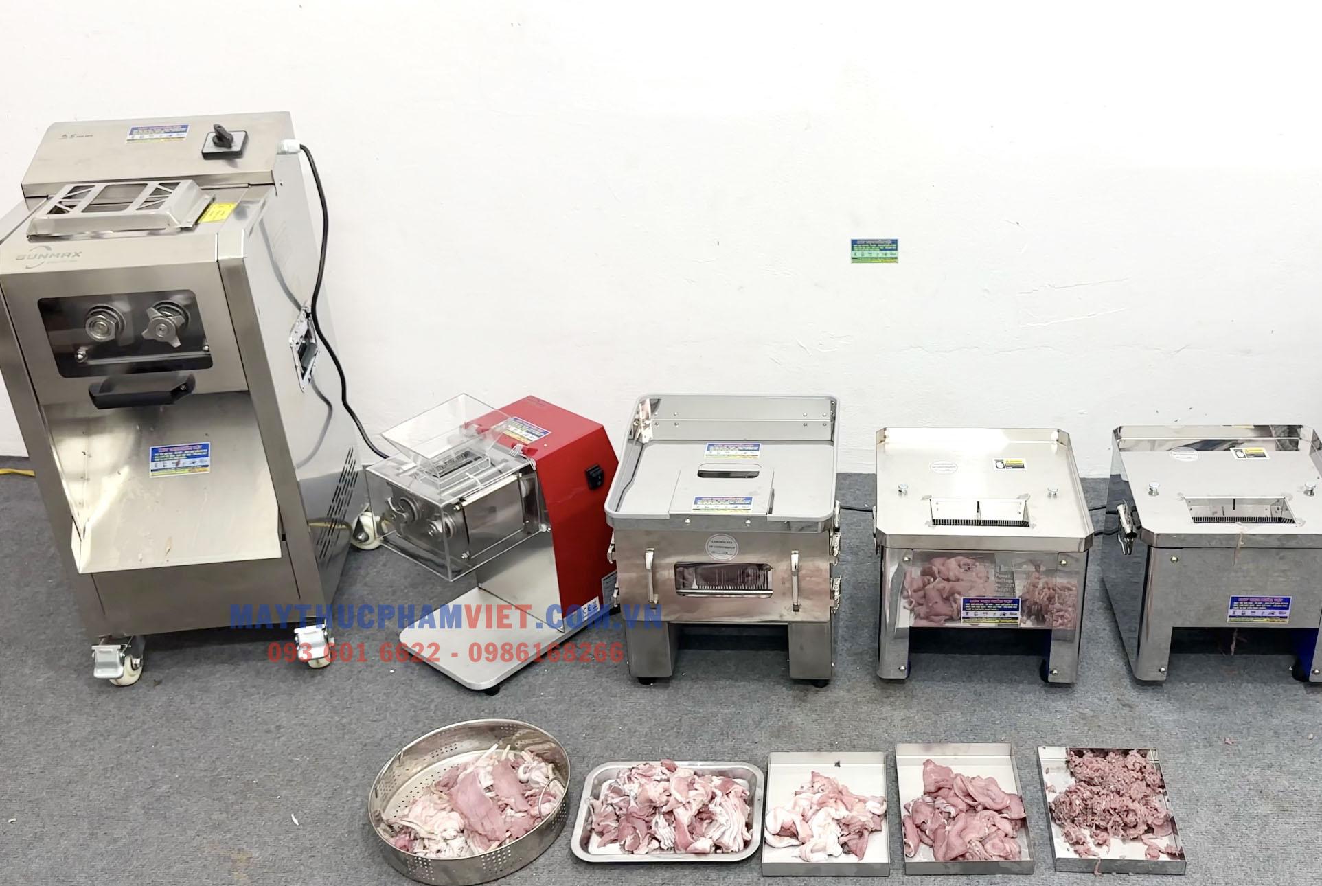 Top 5 Máy thái thịt bò quán phở, máy cắt thịt giá rẻ, máy thái thịt tươi sống